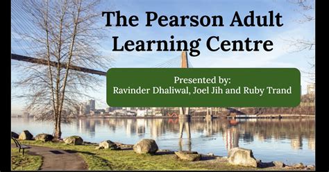 pearson adult learning centre.